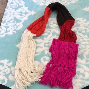 Multi colored scarf